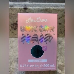New Lime Chime Unicorn‎ Hair color in sea Witch